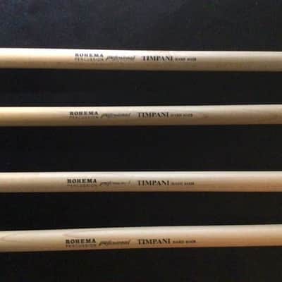 Rohema Percussion - Pro Series - Timpani Mallets Hard (Made in Germany) 2 Pairs image 4