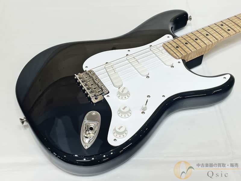 Fender Custom Shop Master Built Eric Clapton Stratocaster Black 5A Flame by Todd krause
