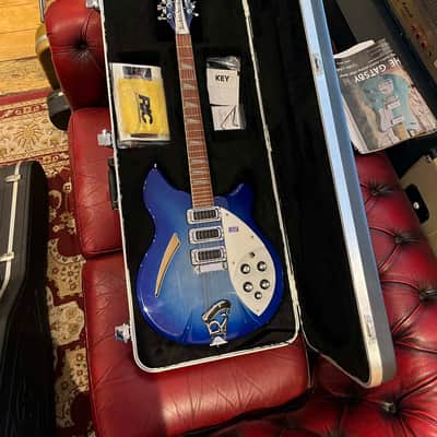 Rickenbacker 370/12 1990 - 2011 - Midnight Blue image 10