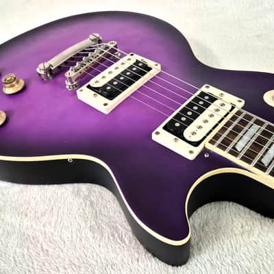 Epiphone Les Paul Classic Worn Violet Purple image 8