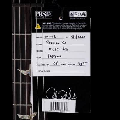 PRS Core Special Semi-Hollow Cobalt Smokeburst with Case image 15