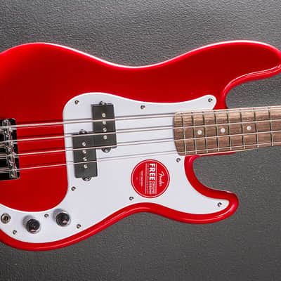 Squier Mini Precision Bass - Dakota Red image 1