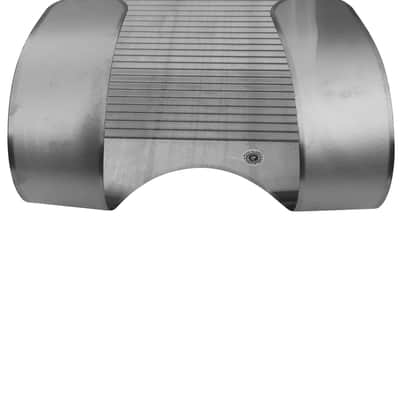 Key of Z Rubboards Standard 22 Gauge Zydeco Washboard  Silver / Stainless Steel image 2