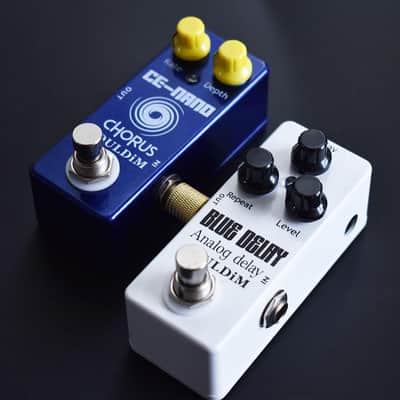Analog Delay Guitar Effect Pedal with True Bypass Switch Mini Electric Guitar Delay Effect Pedal (Blue delay) image 3