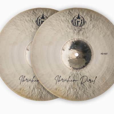 Diril Cymbals Master Design Series Raw Bell 10” Heavy Hi-Hat (Pair) image 1