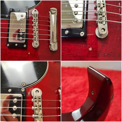 1990's Burny RSG-65 '63 (RSG-60 '63) Revival Series SG Standard - Cherry Red - Made In Japan MIJ image 19
