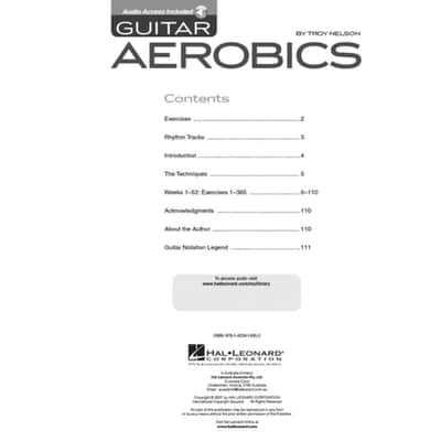 Guitar Aerobics: A 52-Week, One-lick-per-day Workout Program image 2