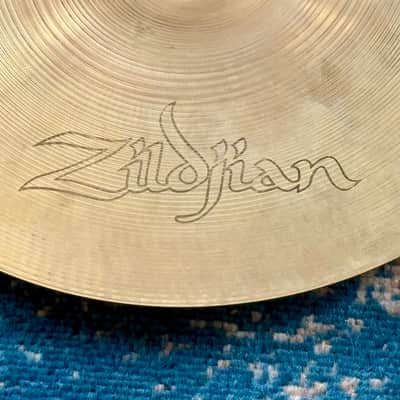 14” PAPER THIN 1960s EARLY Zildjian A NEW BEAT Hihats 781g 894g image 9