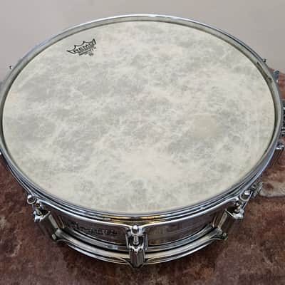 ROGERS DYNASONIC 5 X14" SNARE DRUM, COB, "BEAVERTAIL" LUGS, EXCEPTIONAL image 2