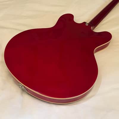 2012 Epiphone Casino - Last of the Made in Korea (MIK) Casinos - Cherry - Free Pro Setup - 5.9 lbs image 7
