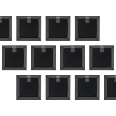 Sequentix Cirklon Keycaps - 12-Pack (Black)