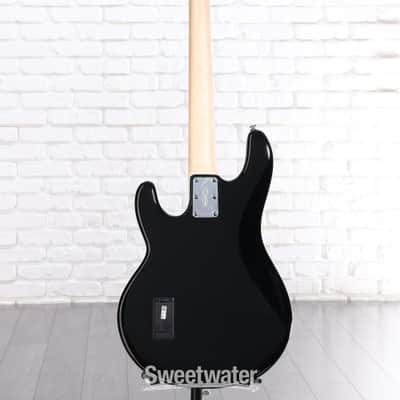 Sterling By Music Man StingRay RAY4 Bass Guitar - Black (RAY4Bkd1) image 2
