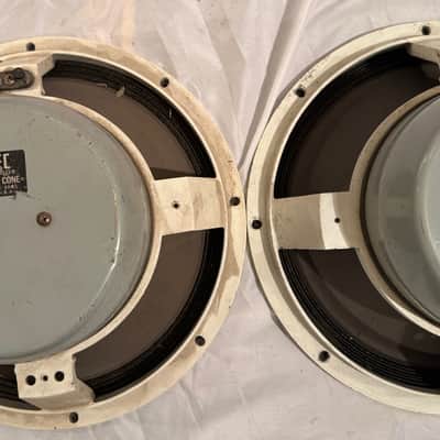 Vintage Altec 417-8C Speaker PAIR 8 Ohm 12” Driver Set for that Garcia/Santana Sound! image 1