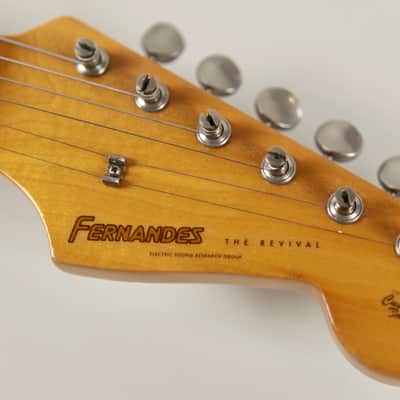 1980s Fernandes “The Revival” RST-50 '64 Model MIJ Stratocaster - Rare Dakota Red image 12