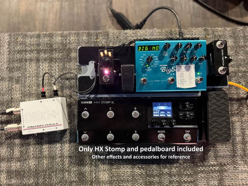 Line 6 HX Stomp XL Multi-Effects Processor w/custom neHXus pedalboard image 1