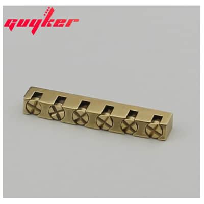 Guyker 43mm Guitar Nut-Height Brass Adjustable Nut Replacement for LP SG New image 2