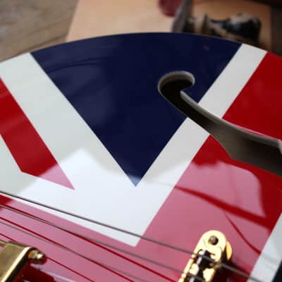 EPIPHONE "Limited Edition "Union Jack" Sheraton"(1503 150 2052)HARDCASE, PAPERS, 3, 57 KG image 5