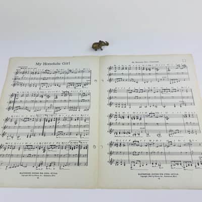Gibson Mastertone System for Steel Guitar Sheet Music Set (4 Books) 1940 image 7