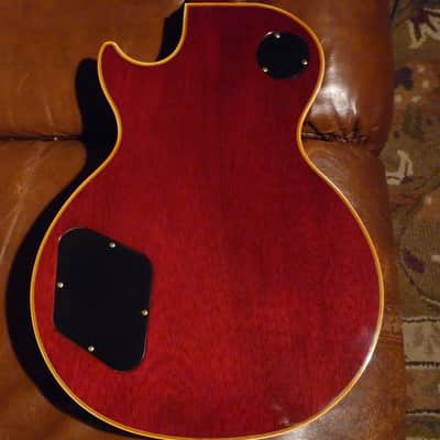 Gibson Les Paul Custom 1987 - sunburst w/Kahler tremelo image 6