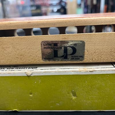 Latin Percussion LP210B Large Wood Block 70's W/ Box image 2