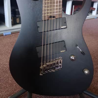 Ibanez RGIM7MH Iron Label 7 String 2016 Weathered Black *** FREE SHIPPING *** image 2