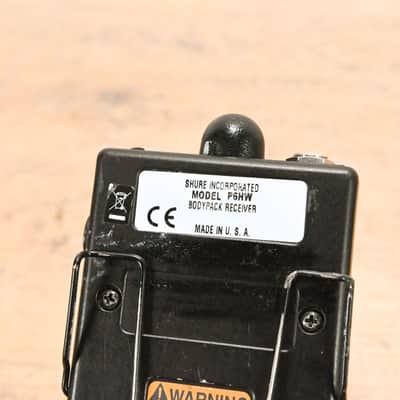 Shure P6HW Wired Bodypack Receiver CG011VQ image 7