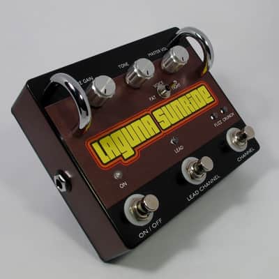 Hovercraft Amps - Laguna Sunride - distortion pedal - limited edition chrome - free USA ship! image 4