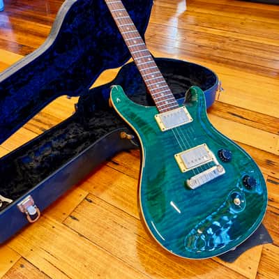 PRS McCarty - Translucent Green Flame Top image 6