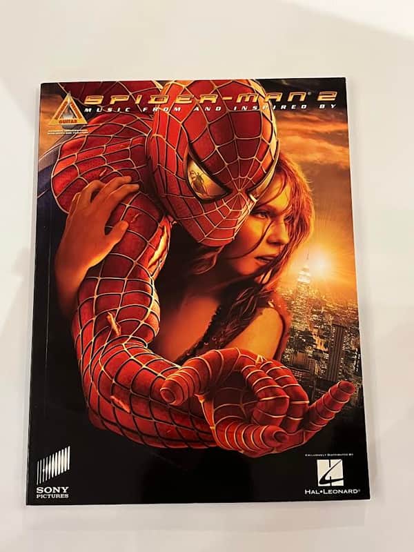 Music From And Inspired By Spiderman 2 Guitar Tab Book image 1