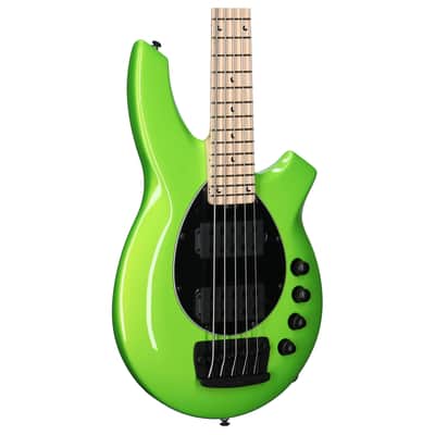 Ernie Ball Music Man Bongo 5HH 5-String Electric Bass, Mantis Green image 1
