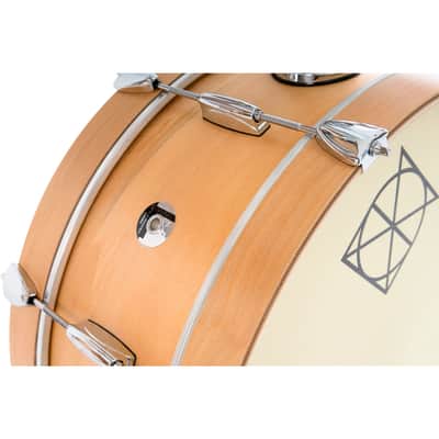 Dixon Little Roomer 7x20 Bass Drum with case and hoop protector image 2