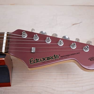 Edwards E-SE-100R/LT MIJ 2013 Burgundy Mist Lacquer Touch Finish ESP Japan w/ Bag image 5