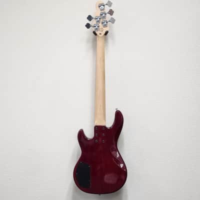 G&L Tribute Series L-2500 5-String Bass with Maple Fretboard 2010s - Redburst image 5