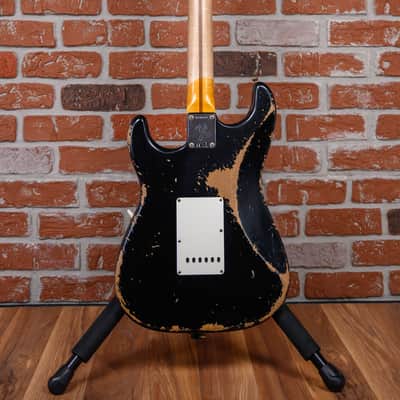Fender Custom Shop SR25-69 Stratocaster Heavy Relic Black 2025 w/OHSC image 8