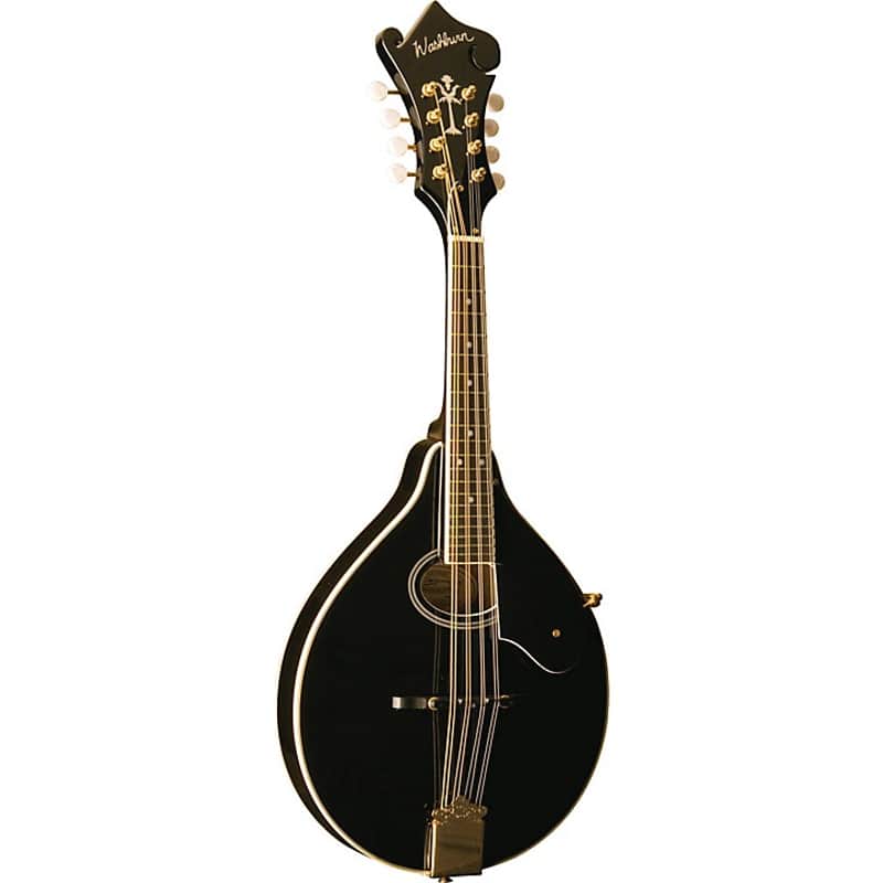 Washburn M1S Americana A-Style Mandolin Black image 1