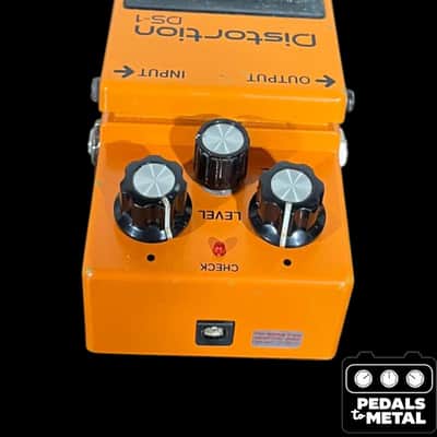 Boss DS-1 Distortion (Silver Label) 1994 - Present - Orange - X17835 image 3
