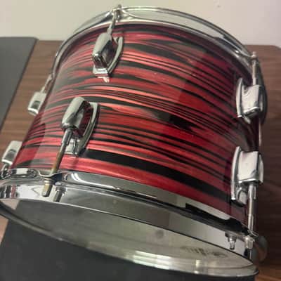 Ludwig S-120 Standard Series 9x13" Mounted Tom 1969 - 1974 - Ruby Strata image 4