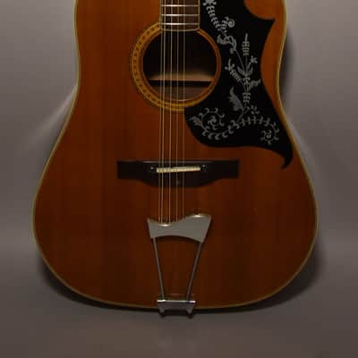 c.1970's Aria 12-String Acoustic Guitar Natural image 1