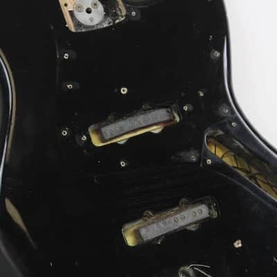 1975 Vintage Fender Jazz Bass 3-Bolt Body ~BLACK~ USA 1970s image 3