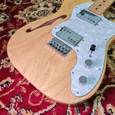 2007 Fender Japan TN-72 Thinline Telecaster Natural Reissue CIJ image 6