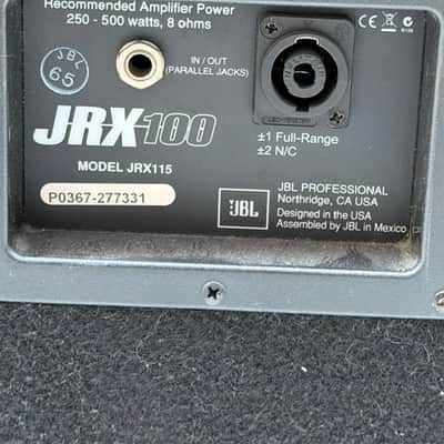 JBL Professional JRX100 Series JRX115 15-Inch 2-Way Passive PA Speakers (Matched Pair) image 16