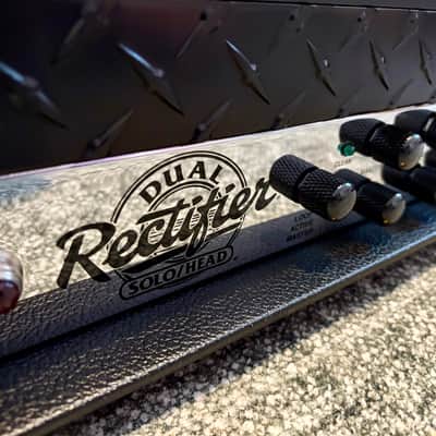 Mesa Boogie 90s Dual Rectifier Solo Head Reissue 2-Channel 100-Watt Guitar Amp Head 2025 - Present - Black image 9