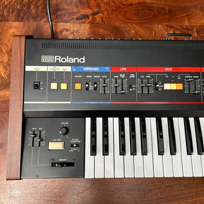 Roland Juno-60, Serviced, Nice!, Chorus and Midi Option, Original Case
