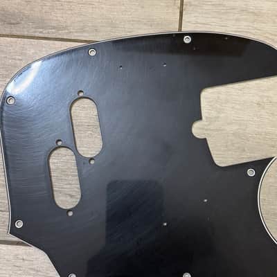 Fender JMJ Road Worn Mustang Bass Relic 3-Ply Black Pickguard USA MIM Vintage image 5
