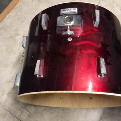 22" - TAMA SWINGSTAR 80's - Red. Now with Hoops and Heads. Claws and T-rods. image 7