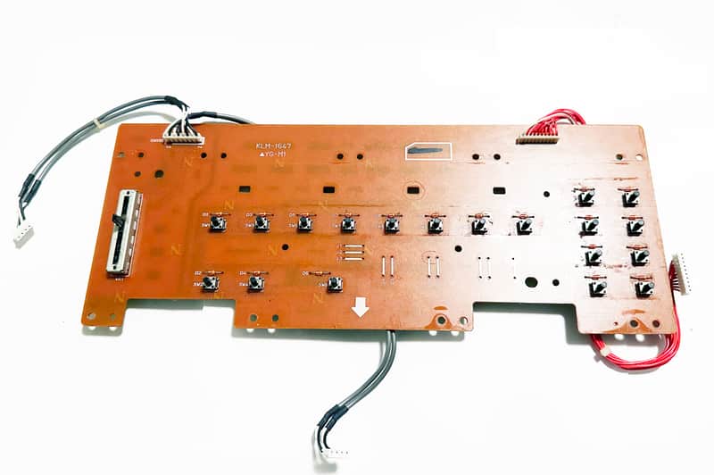 KORG X3 X2 Left Side Panel Switch Volume Board KLM-1647. Works Great !... image 1