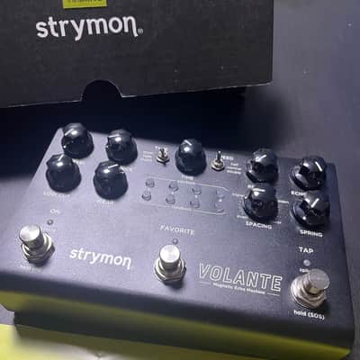 🌚 Strymon Midnight Edition Volante Magnetic Echo Machine 2022 - Midnight Edition Dark Gray image 7