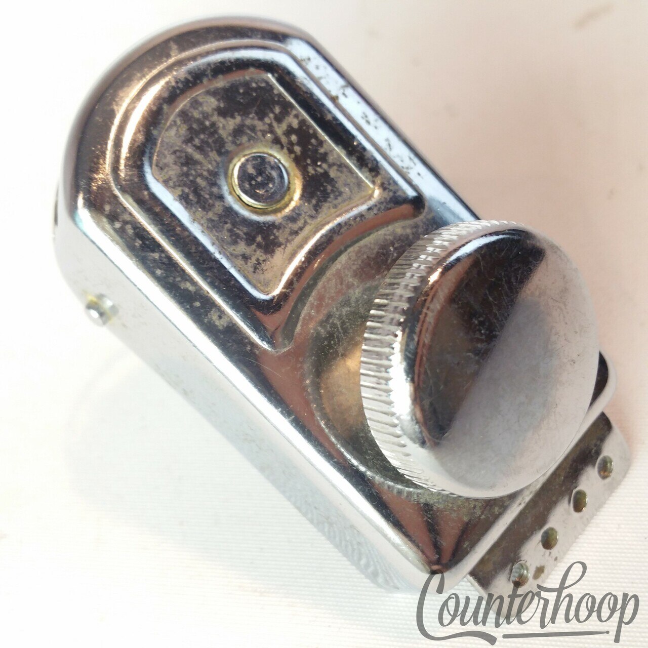Pearl Throw-Off Strainer MIJ Japan Chrome Snare Drum Sling-Copy Parts Vintage60s — main photograph