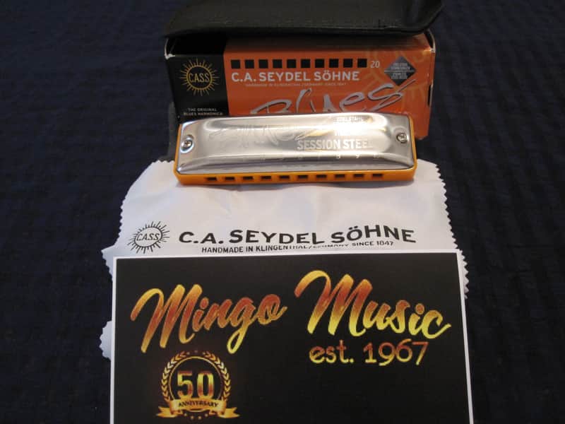 Seydel 10301 Blues Session Steel Harmonica - Key of D image 1