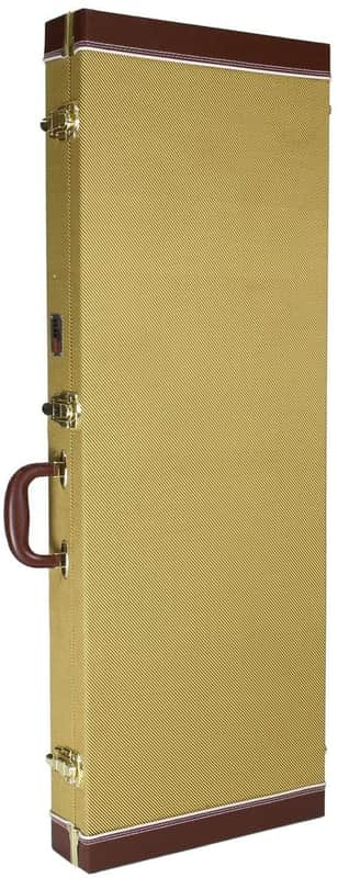 Gearlux BC-227 Electric Bass Guitar Hard Case - Tweed image 1